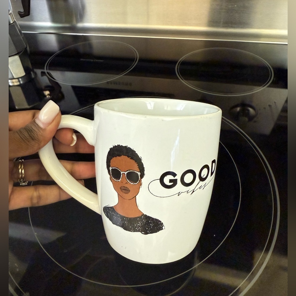 Good Vibes Cup for coffee